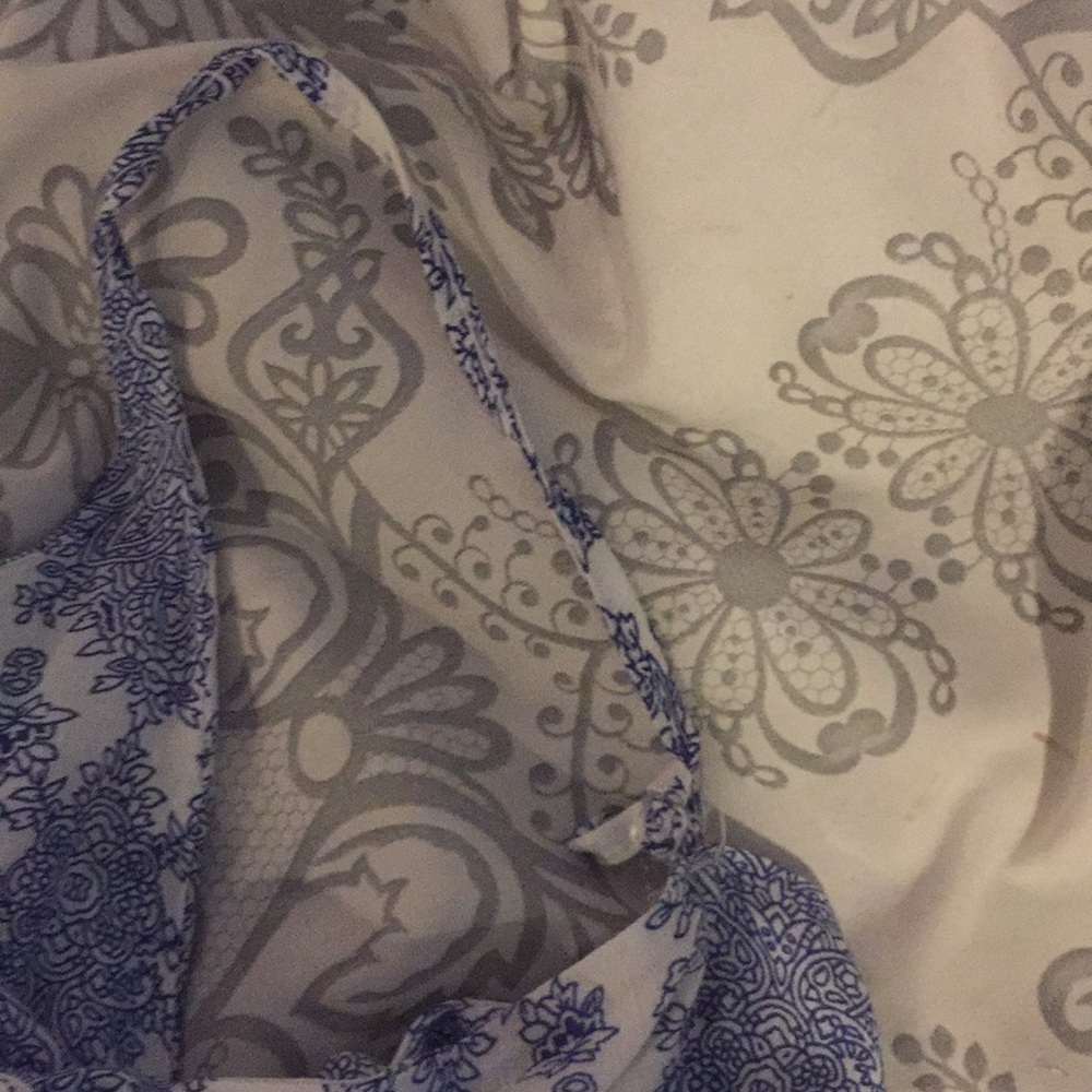 Blue patterned romper - Picture 3 of 3